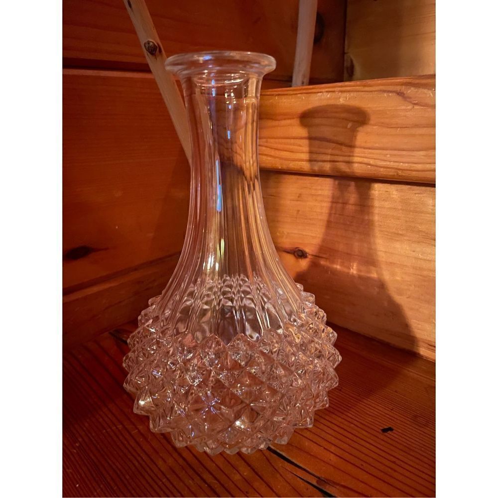 Vintage Crystal Decanter 